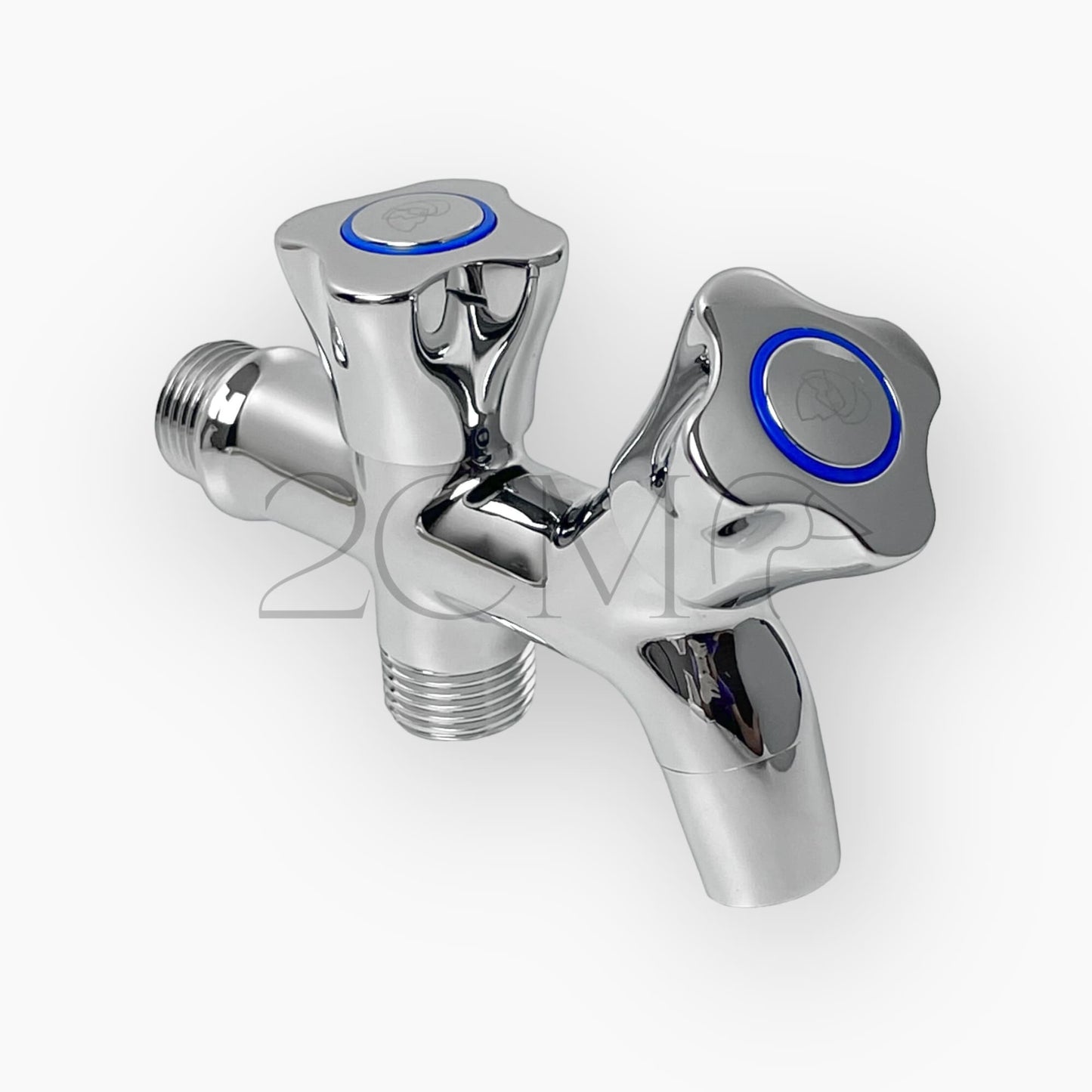 Robinet Double Service ARTHERMO (FLR) - Bleu Élixir