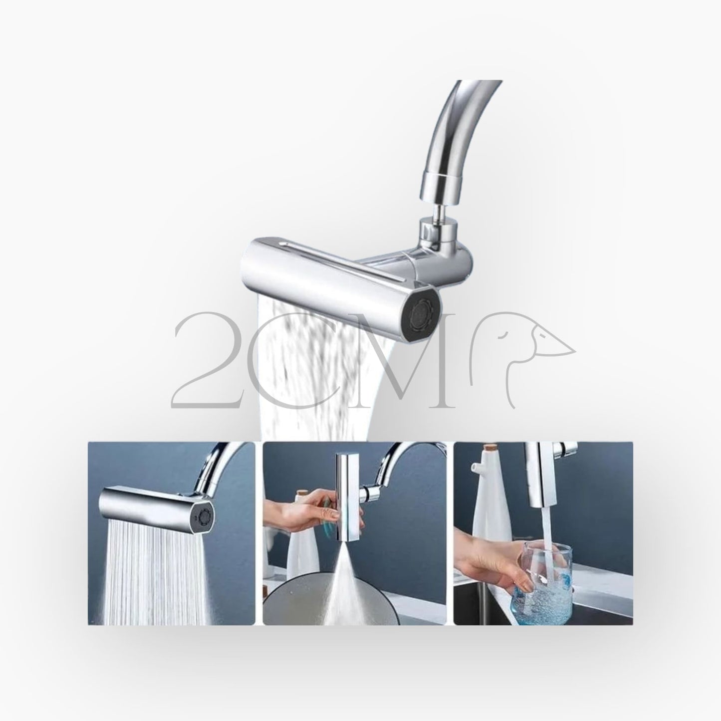 Fly Rain Spout Rotatif - Cascade 360